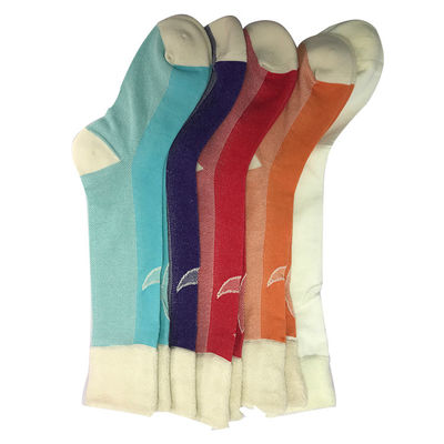 Printed Thick Socks Knitting Machines Cozy Long Socks for Women's Winter Home Casual Style