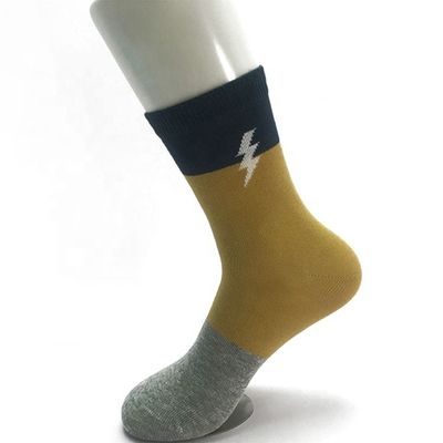 Customized Seasonal Men's Casual Socks with Combed Cotton Fabric and Beauty Socks