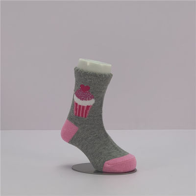 Soft Winter Knitted Combed Cotton Polyester Baby Socks for Infant Girls in Cold Weather