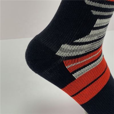 Anti-bacterial Function Red Beauty Socks Striped Cotton Sports Socks for Men and Women