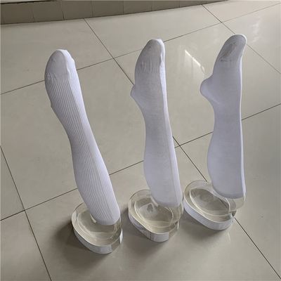 Regular Style Custom White Non Slip Sport Socks for Breathable and Long Lasting Wear