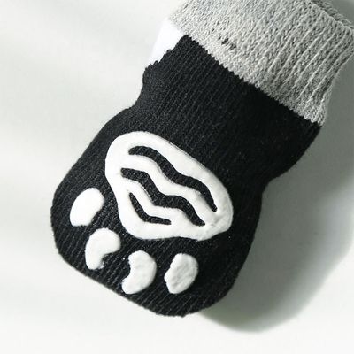 Pet Matching Sustainable Dogs Cats Socks with Regular Style and Logo Position Cuff