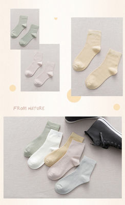 Women's Bamboo Work Socks Breathable and Sweat Wicking Comfort Crew Socks for Women