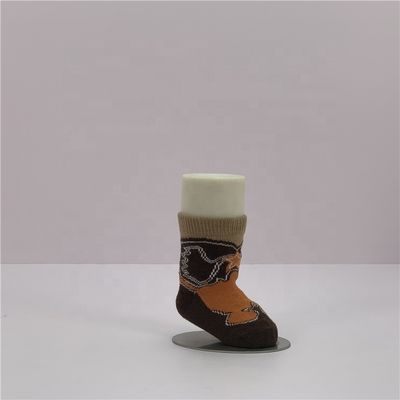Standard Thickness Custom Baby Boys Warm Long Socks Other Printing Methods For Children