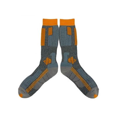 Customized Men's Soccer Compression Socks with 32% Polyamide Fabric and Breathability