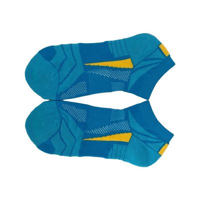 Comfortable Regular Style Breathable Cotton Blend Men's Invisible Ankle Running Socks