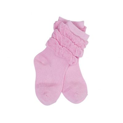 Pattern Solid Breathable Winter Infant Children Girl Thermal Lace Non Slip Socks For Baby