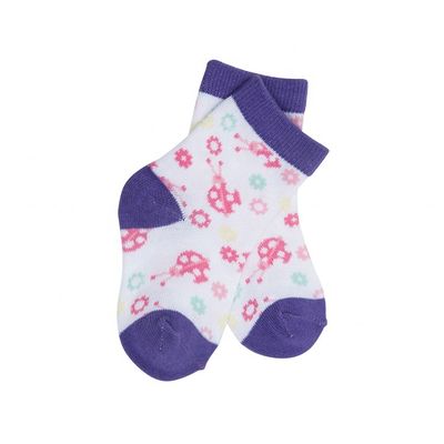 12-24 Months Baby Girl Socks with Quick Dry and  Printing Methods