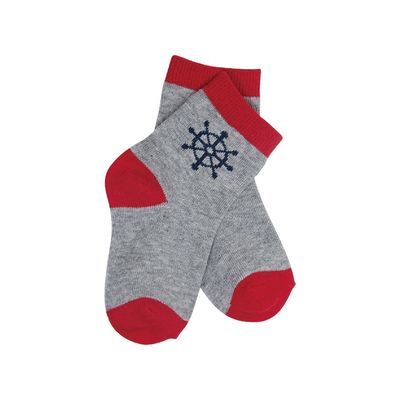 Baby Boy Heat Warm Cotton Walking Socks in Soft and Breathable Fabric