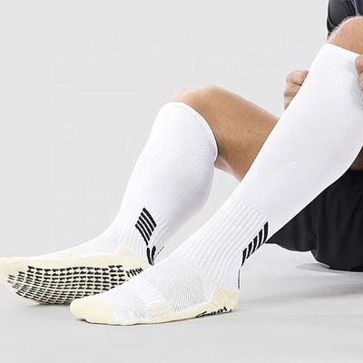 Non Slip Winter Season Football Socks for Popular School Children Long Nylon Material