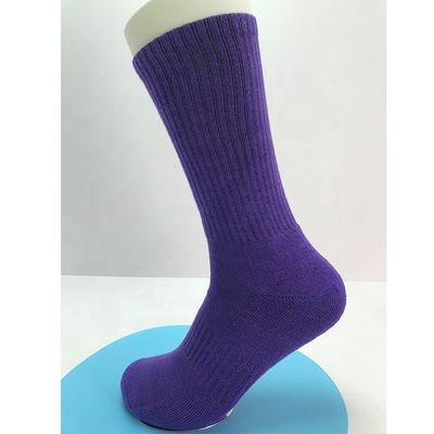 Breathable Sports Socks with Knitted Embroidery None Printing Methods