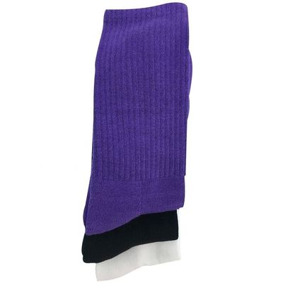 Breathable Sports Socks with Knitted Embroidery None Printing Methods