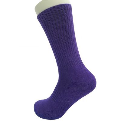 Breathable Sports Socks with Knitted Embroidery None Printing Methods