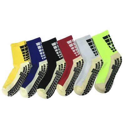 Men's Quick Dry Sweat Absorption Football Socks with Bright Colors LZ-21-antilsip 01
