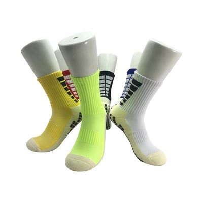 Men's Quick Dry Sweat Absorption Football Socks with Bright Colors LZ-21-antilsip 01