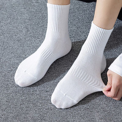 Unisex Cotton Sports Socks Non-slip Crew Grip with 85%combed cotton,10%polyester
