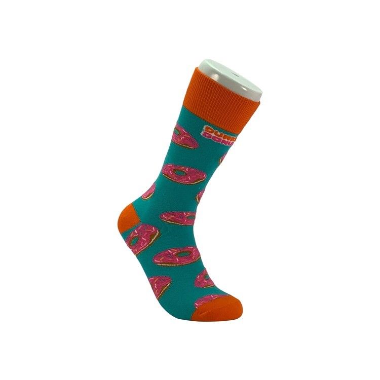 Men's Mid Tube Socks 80% Combed Cotton 17% Polyamide 3% Spandex Customized for Winter