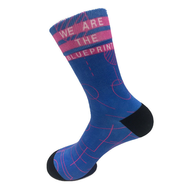 Men's 360 Seamless Fashion 3D Printed Socks Breathable and Sweat Wicking Comfortable