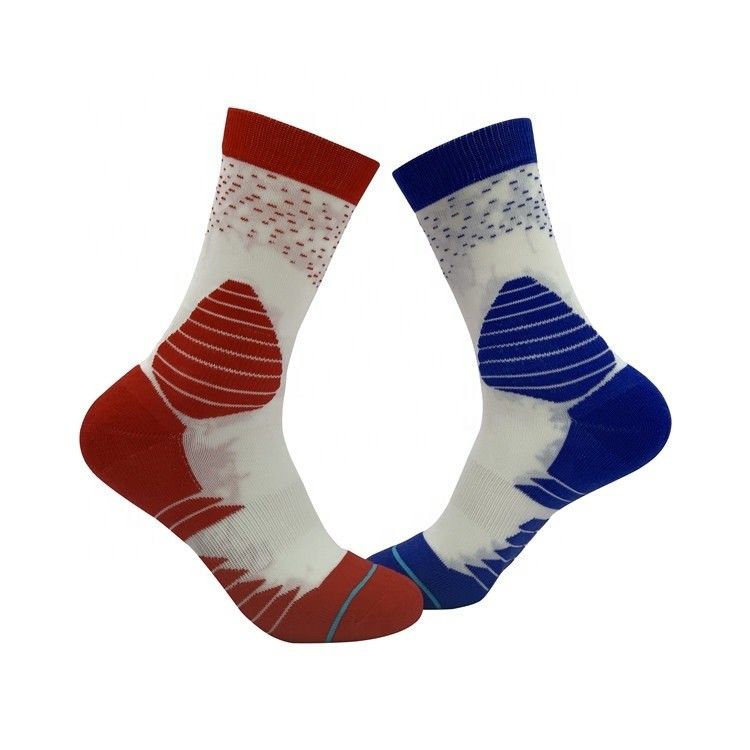Beauty Socks Red Cotton Walking Shorts Tube Knitted Socks For Men Crew Sport Socks