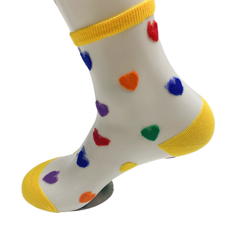 36-39 European Size Customized Beauty Socks Sexy Summer Lace Sheer Handlinking Socks
