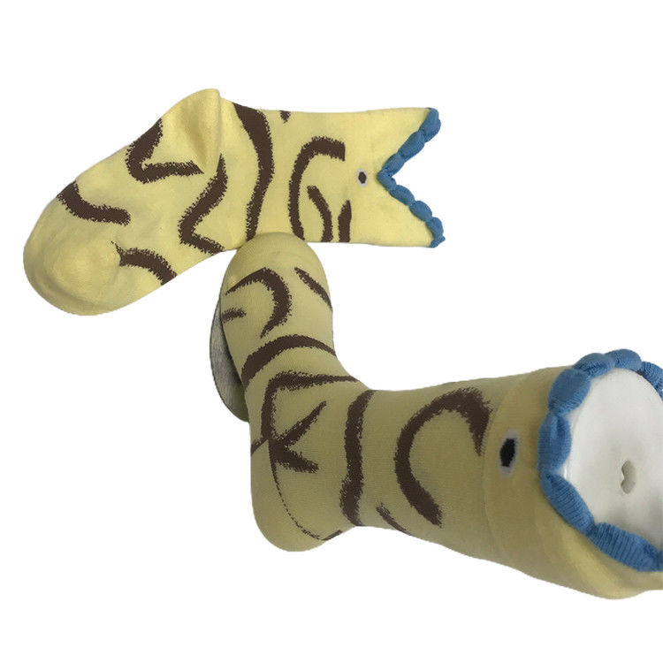 Standard Thickness Cotton Fishmouth Socks for Boys and Girls Aged 3-6 Customized Design