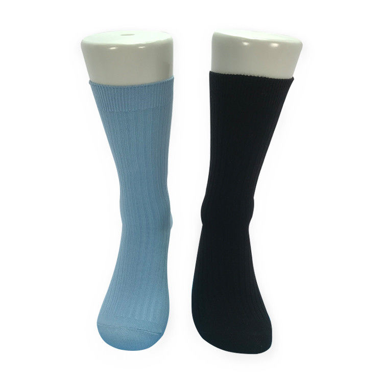 Weaving method Knitted Beauty Socks for Women 100% Cotton Double Cylinder Slouch Socks