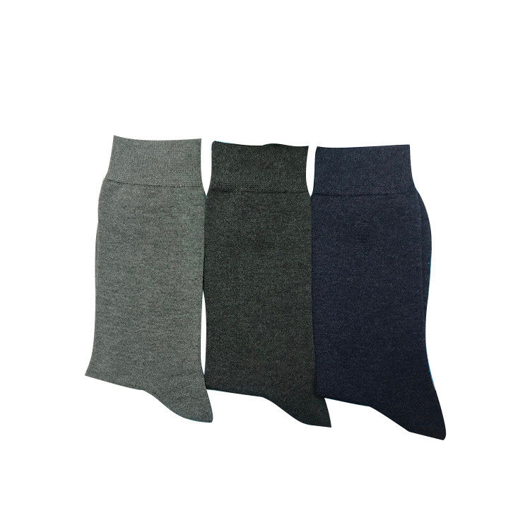 Customizable Black Crew Socks for Men Sustainable Bamboo Fiber and Comfortable Design