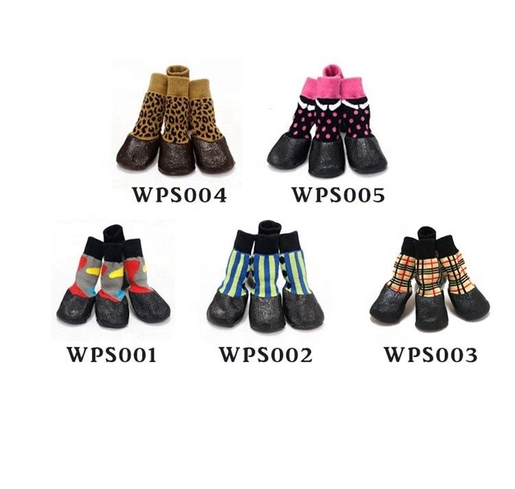 Pet Socks with Grip 5 Vibrant Colors to Keep Your Dog Comfortable and Stylish