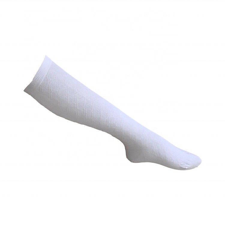 Regular Style Custom White Non Slip Sport Socks for Breathable and Long Lasting Wear