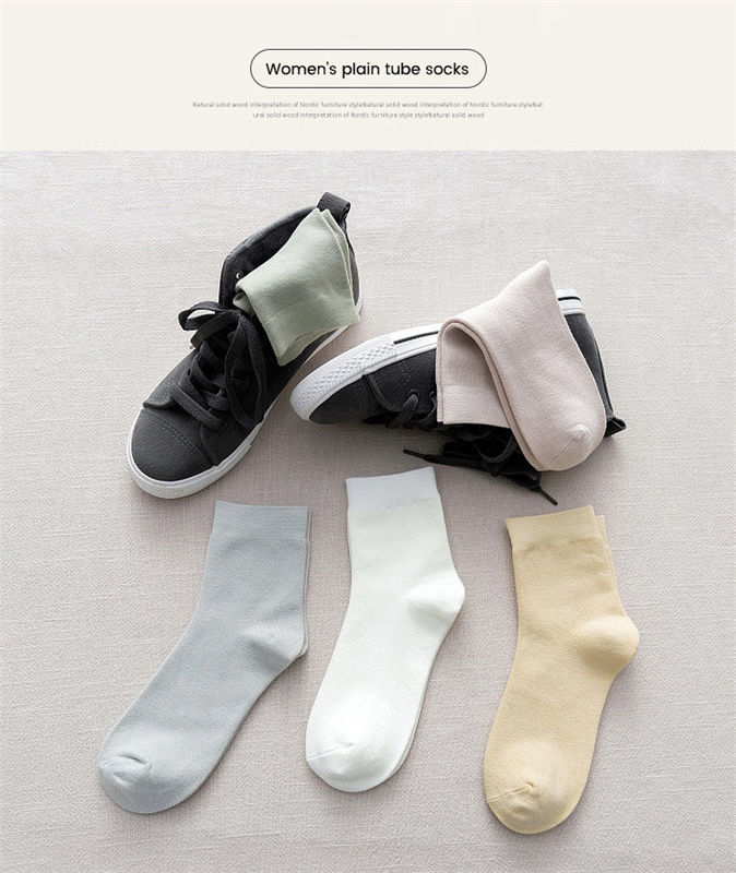 Women's Bamboo Work Socks Breathable and Sweat Wicking Comfort Crew Socks for Women