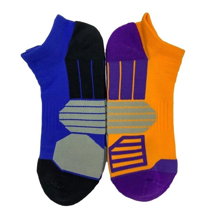 Needle Detection Breathable Quick Dry Anti Slip Ankle Sports Socks for Sport Running